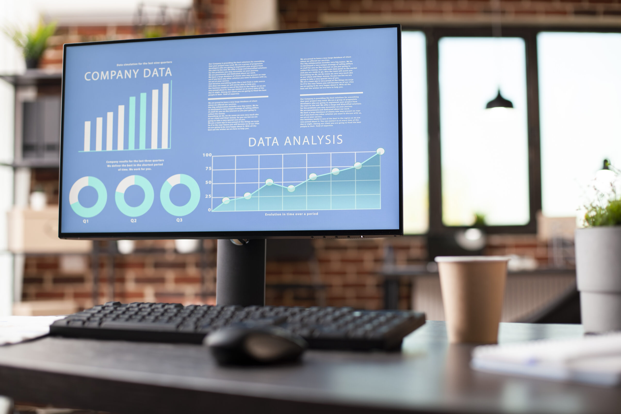 CASE STUDY: Modernizing Customer Data & Marketing Activation for a Global Life Sciences Leader 5 empty startup office displays statistics scaled