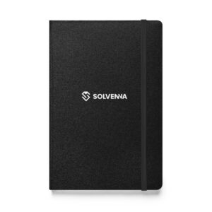Hardcover bound notebook