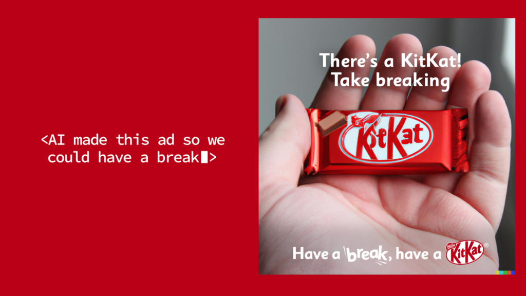 kitkat ai ad